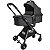 Carrinho de Bebê com Moisés Kiddo Savvy 360º Melange Preto - Imagem 13