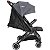 Carrinho De Bebê Kiddo Sprint II com Bebê Conforto Casulo Click Melange Grafite - Imagem 4