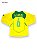 Camisa Brasil 2004/05 Home - Roberto Carlos ML - Imagem 4