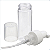 Frasco Pump Espumador Transparente de Plástico 150ml - Imagem 2