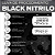 LUVA "G" BLACK NITRILICA POWDER FREE SUPERMAX CAIXA C/ 100 UNIDADES - Imagem 3