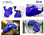 Luva "G" Azul Cobalto Nitrílica Sonic Powder Free Supermax Caixa com 100 Unidades - Imagem 5