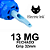 13MG/ PINTURA - BIQUEIRA 32MM AZUL ELECTRIC INK - Imagem 1