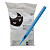 07RL-Traço Bico Sem Grip Fechado Long Tip Electric ink Long - 10 unidades - Imagem 1