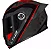 Capacete Ls2 Ff358 S Striker Titanium / Red - Imagem 6
