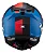 Capacete Com Óculos Texx Kaiman Track Azul Vermelho Fosco - Imagem 2