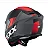 Capacete Texx Kaiman Track Vermelho Cinza Fosco C/ Óculos - Imagem 5