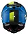 Capacete Texx Kaiman Fechado C/ Óculos Track Azul Verde - Imagem 3