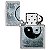 Isqueiro Zippo 49772 Classic Yin Yang Street Chrome - Imagem 3