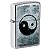 Isqueiro Zippo 49772 Classic Yin Yang Street Chrome - Imagem 1