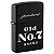 Isqueiro Zippo 49823 Classic Jack Daniels Old No. 7 Preto Fosco - Imagem 1