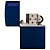 Isqueiro Zippo 239ZL Classic Logo Azul Marinho Fosco - Imagem 3