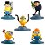 5 Mini Figuras Minions Micro Collection - Bob, Kevin, Otto, Stuart e Gru | Mattel - Imagem 1