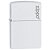 Isqueiro Zippo 214ZL Classic Logo Branco Fosco - Imagem 1