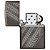 Isqueiro Zippo 49166 Classic Luxury Diagonal Black Ice - Imagem 3