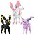 Bonecos Pokémon Action Pack - Umbreon + Sylveon + Espeon | TOMY - Imagem 1