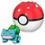 Blocos de Montar MEGA Pokémon - Bulbasaur + Poké Bola | Mattel - Imagem 1