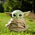 Pelúcia Star Wars: The Mandalorian - Grogu (Baby Yoda) | Mattel - Imagem 6