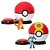Jogo de Bonecos Pokémon Surprise Attack Game - Charmander + Poké Bola e Riolu + Bola de Repetição | Jazwares - Imagem 1