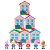 Kit com 6 Figuras Casas de Surpresas Peppa Pig | Sunny - Imagem 1