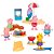 Playset Peppa Pig - Peppa e Família Beach Day (13 peças) | Jazwares - Imagem 1
