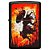 Isqueiro Zippo 49405 Classic Warrior Design Preto Fosco - Imagem 2