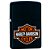 Isqueiro Zippo 218HD-H252 Classic Logo Harley-Davidson® Preto - Imagem 1