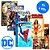 Kit com 6 HQs DC Comics: Superman, Batman, Mulher Maravilha e Liga da Justiça - Imagem 1