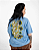 Camiseta Floral Azul - Imagem 3