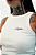 Regata Canelada Off White Feminina - Imagem 4