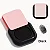Almofada de Tinta para Impressão Digital Compacta e Portátil - Material PVC, Vermelho/Azul/Preto - Tampa Deslizante Segura para Acesso Fácil, Ideal para Uso no Escritório e Financeiro, Carimbo de Conta de Mão Fofo - Imagem 1