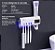 Porta Escovas De Dente Esterilizador Com Dispenser De Pasta Desinfecção UV -K8 - Imagem 3