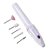 Lixadeira Elétrica Unhas C/brocas Sem Fio A Pilha Portátil Manicure Pedicure 0404 - Imagem 1