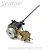 Motor de acionamento do tambor preto Xerox® Color 550 560 700 770 C60 C70 127K57160 127K57161 127K57162 127K57163PDF - Imagem 1