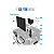 LCD HP DSJ T2600 / XL3600 FRONT PANEL 2YB64-60122 - Imagem 1