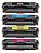 Kit Toner Compatível HP 414A 4 Cores sem Chip 2.4k | M454 | M479 | Ollix - Imagem 1