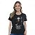 Camiseta Medalha e Rosto de São Bento, Feminina, GG - Imagem 1