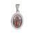 Medalha Nossa Senhora de Guadalupe, aço inox - Imagem 1
