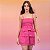Vestido Camadas Rosa - Imagem 1