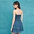 Vestido Cindy GGT Brilho Azul - Imagem 2