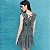 Vestido Chelsea Folhagem Preto - Imagem 2