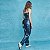 Calça Scarlett Metalizado Azul - Imagem 3
