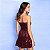 Vestido New Brilho Vinho - Imagem 2