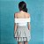 Blusa Ombro a Ombro Off White - Imagem 2