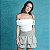 Blusa Ombro a Ombro Off White - Imagem 1
