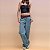 Calça Jeans Detalhe Crochet - Imagem 2