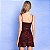 Vestido Paetê Transpassado Vinho - Imagem 2
