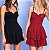 Vestido Corpo Lastex Vinho - Imagem 3