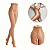Meia Calça Anti Celulite Fina Fio 70D Slim Plus Size Veste 36 ao 46 Conforto e Alta Elasticidade Anti celulite - Imagem 6
