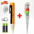 Kit 2x1 Chave de Fenda Teste de Corrente 70V a 250V Voltagem e Caneta Detectora de Tensão - Imagem 1
